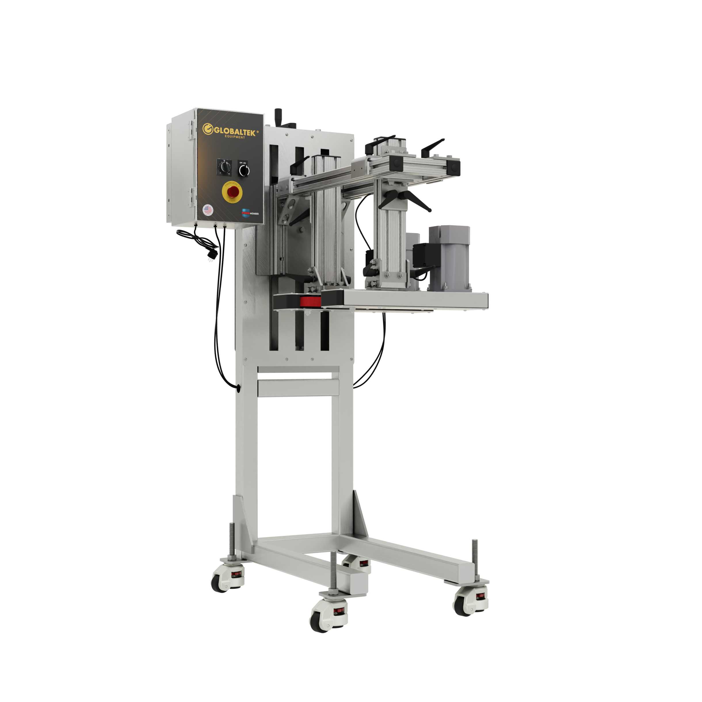 Product Image: GLOBALTEK® C-Frame 12” Long Gap Transfer Bottomless Conveyor 