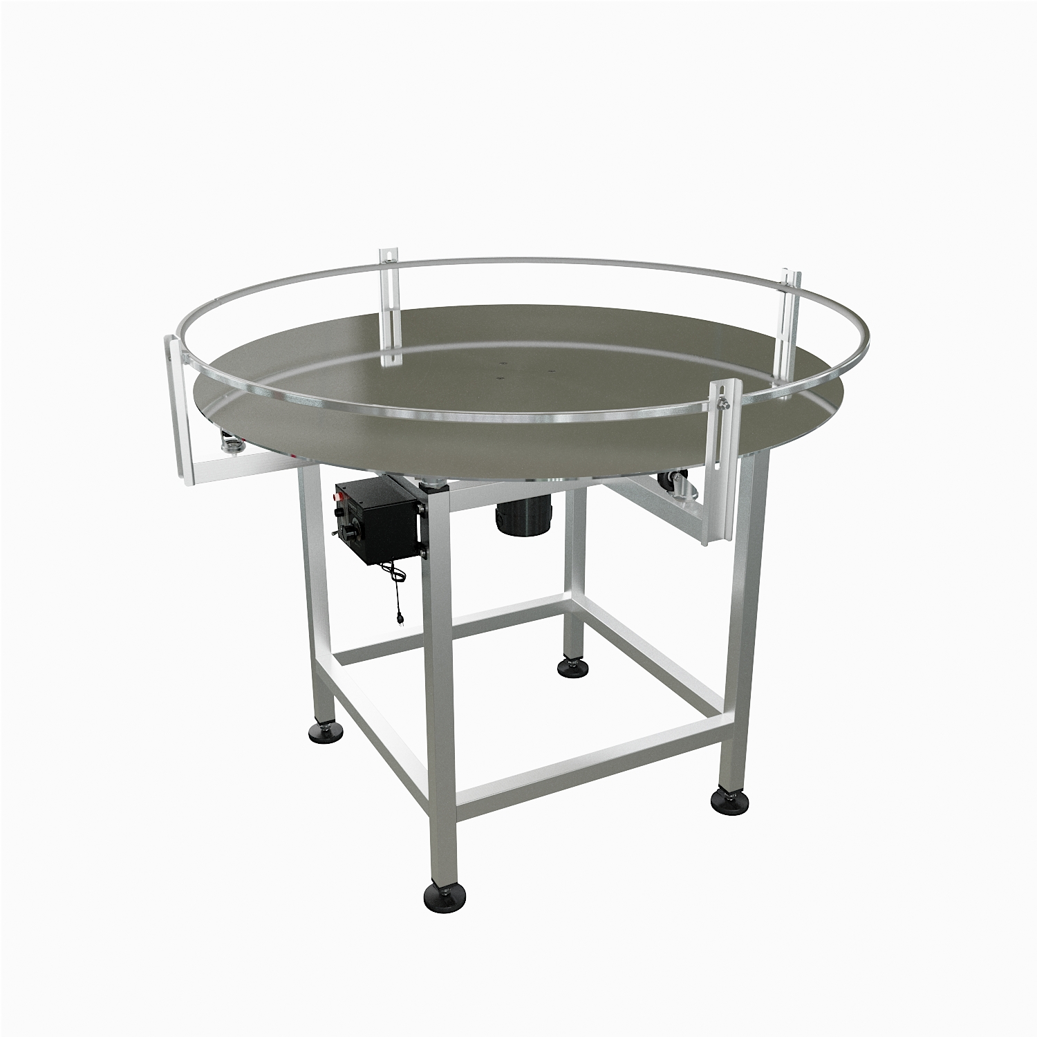 Furex 60" Dia Stainless Steel Accumulating Rotary Table 
