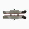 GLOBALTEK™ Bottomless Side Belt Transfer Conveyor with Tilting Capabilities and Enclosed Frame