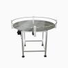 GLOBALTEK Stainless Steel Open Frame Accumulation Rotary Table