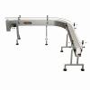 GLOBALTEK® Stainless Steel 90 Degrees L-Shape Conveyor Line System - 4.5 Inches Width