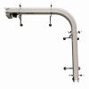 GLOBALTEK® Stainless Steel 90 Degrees L-Shape Conveyor Line System - 4.5 Inches Width