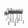 Globaltek Stainless Steel 4' x 4.5" Inline Conveyor with Plastic Table Top Belt & Welded Legs. Model (CON-0445PWN)