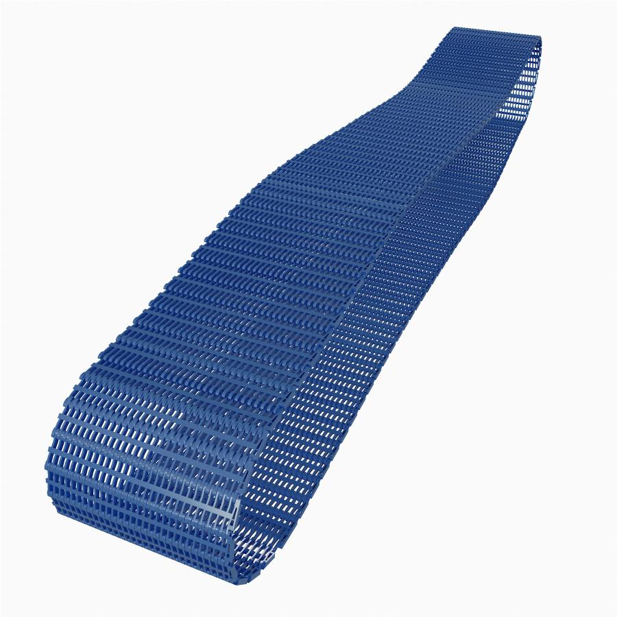 4.5" Plastic modular mesh belt