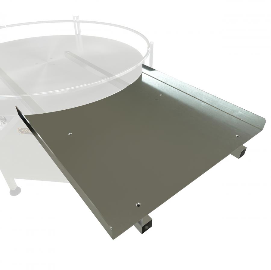 GLOBALTEK® Infeed Table For 48” Rotary Table ⚡