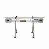 GLOBALTEK® S/S Raised Bed Sanitary Conveyor with 12" Table Top Acetal Plastic Belt