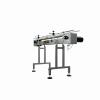 Globaltek Stainless Steel Raised Bed Sanitary Conveyor with Plastic Belt 4.5 Inches Wide