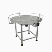 Globaltek Stainless Steel 36" Dia. Accumulating Rotary Table (ROT-36OAN)